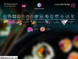 Sites similar to evrazia-sushi.ru