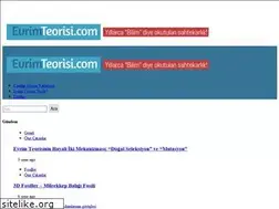 Sites similar to evrimteorisi.com