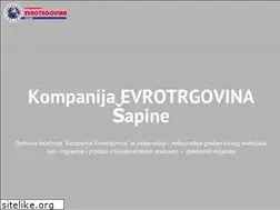Sites similar to evrotrgovinasapine.co.rs