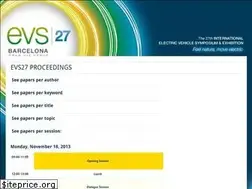 Sites similar to evs27.org