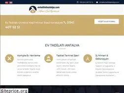 Sites similar to evtadilatiantalya.com