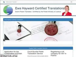 Sites similar to ewa-hayward.co.uk