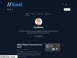 Sites similar to ewal.net
