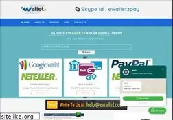 Sites similar to ewalletz.com
