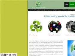 Sites similar to ewasterecyclingindia.com