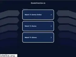Sites similar to ewatchseries.io