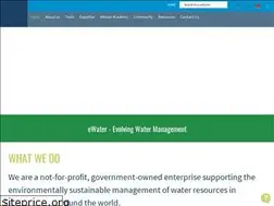 Sites similar to ewater.org.au