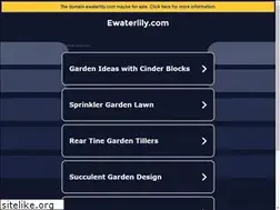 Sites similar to ewaterlily.com