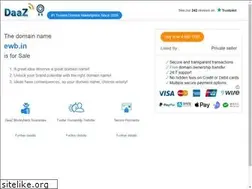 Sites similar to ewb.in