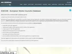Sites similar to ewcdb.eu
