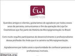 Sites similar to ewcosmeticos.com.br