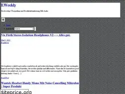 Sites similar to eweekly.de