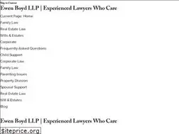 Sites similar to ewenboyd.com