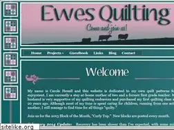 Sites similar to ewesquilting.com