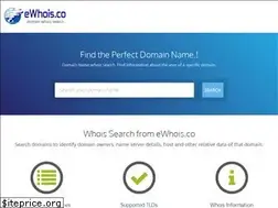 Sites similar to ewhois.co