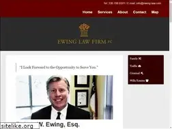 Sites similar to ewing-law.com