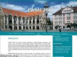 Sites similar to ewme2018.iti.uni-luebeck.de