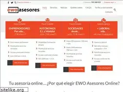 Sites similar to ewoasesores.es