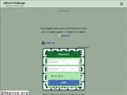 Sites similar to ewordchallenge.net