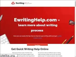 Sites similar to ewritinghelp.com