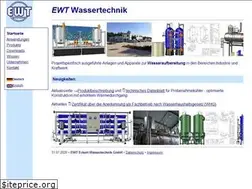 Sites similar to ewt-wasser.de