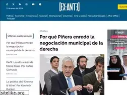 Sites similar to ex-ante.cl