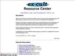 Sites similar to ex-cult.org