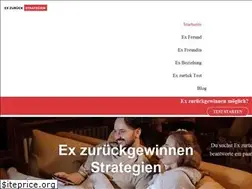 Sites similar to ex-zurueck-strategien.de