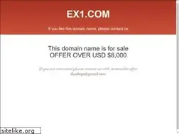 Sites similar to ex1.com