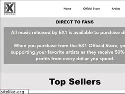 Sites similar to ex1records.com
