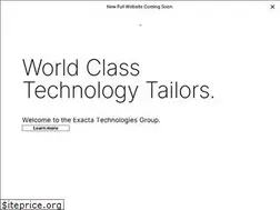 Sites similar to exactatech.com