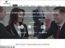 Sites similar to exactbackgroundchecks.com