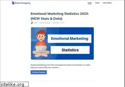 Sites similar to exactblogging.com