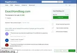 Sites similar to exacthandbag.com