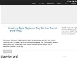 Sites similar to exactlyhowlong.com