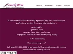 Sites similar to exactlywritewebcontent.com