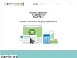 Sites similar to exactmatch.fr