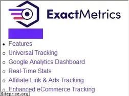 Sites similar to exactmetrics.com