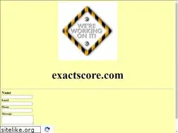 Sites similar to exactscore.com
