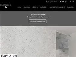 Sites similar to exacttile.com