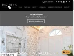 Sites similar to exacttiling.com