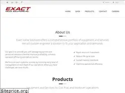 Sites similar to exactvalvesolutions.com