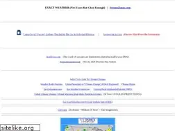 Sites similar to exactweather.com