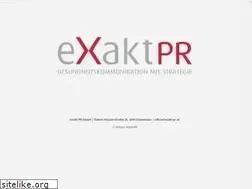 Sites similar to exakt-pr.at