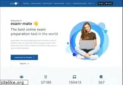 Sites similar to exam-mate.com