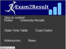 Sites similar to exam2result.com