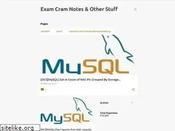 Sites similar to examcramnotes.blogspot.com