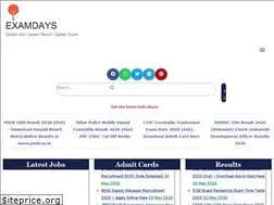 Sites similar to examdays.in