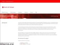 Sites similar to examedesangue.com