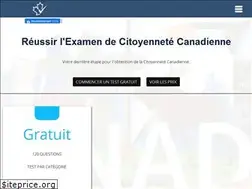 Sites similar to examencitoyennete.ca